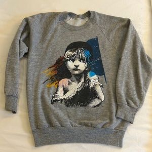 Vintage Les Miserables 1986 sweater